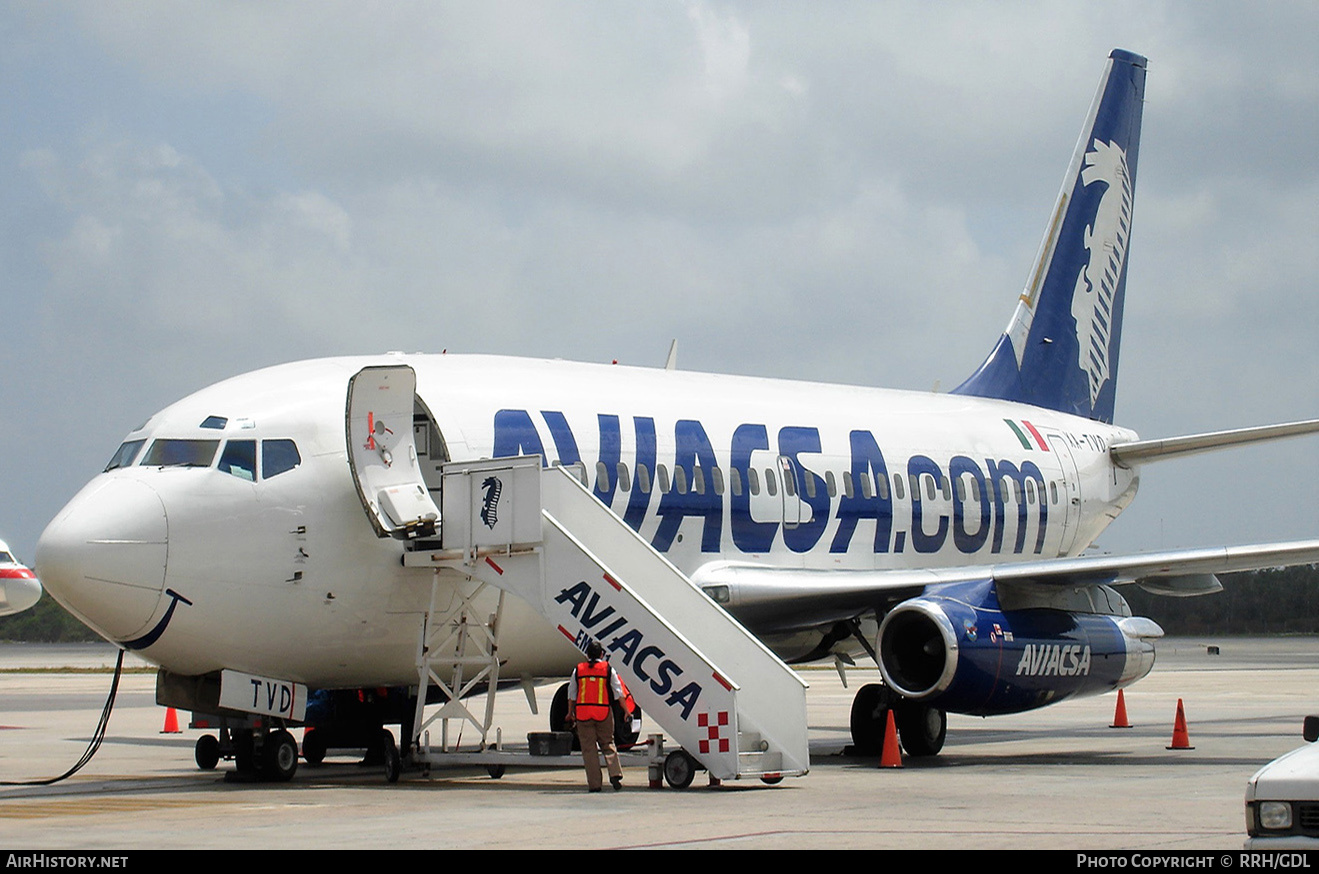 Aircraft Photo of XA-TVD | Boeing 737-201/Adv | Aviacsa - Aviación de Chiapas | AirHistory.net #694302
