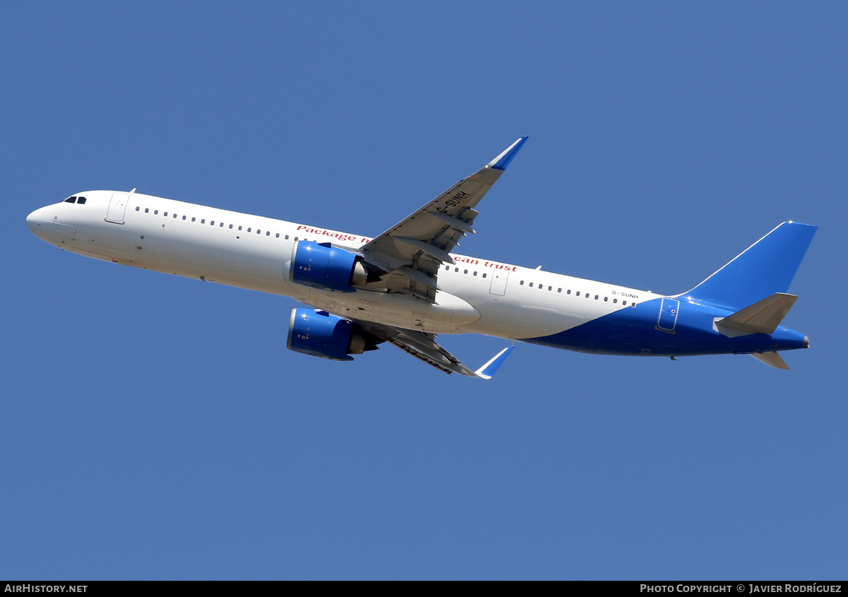Aircraft Photo of G-SUNH | Airbus A321-251NX | Jet2 Holidays | AirHistory.net #694303