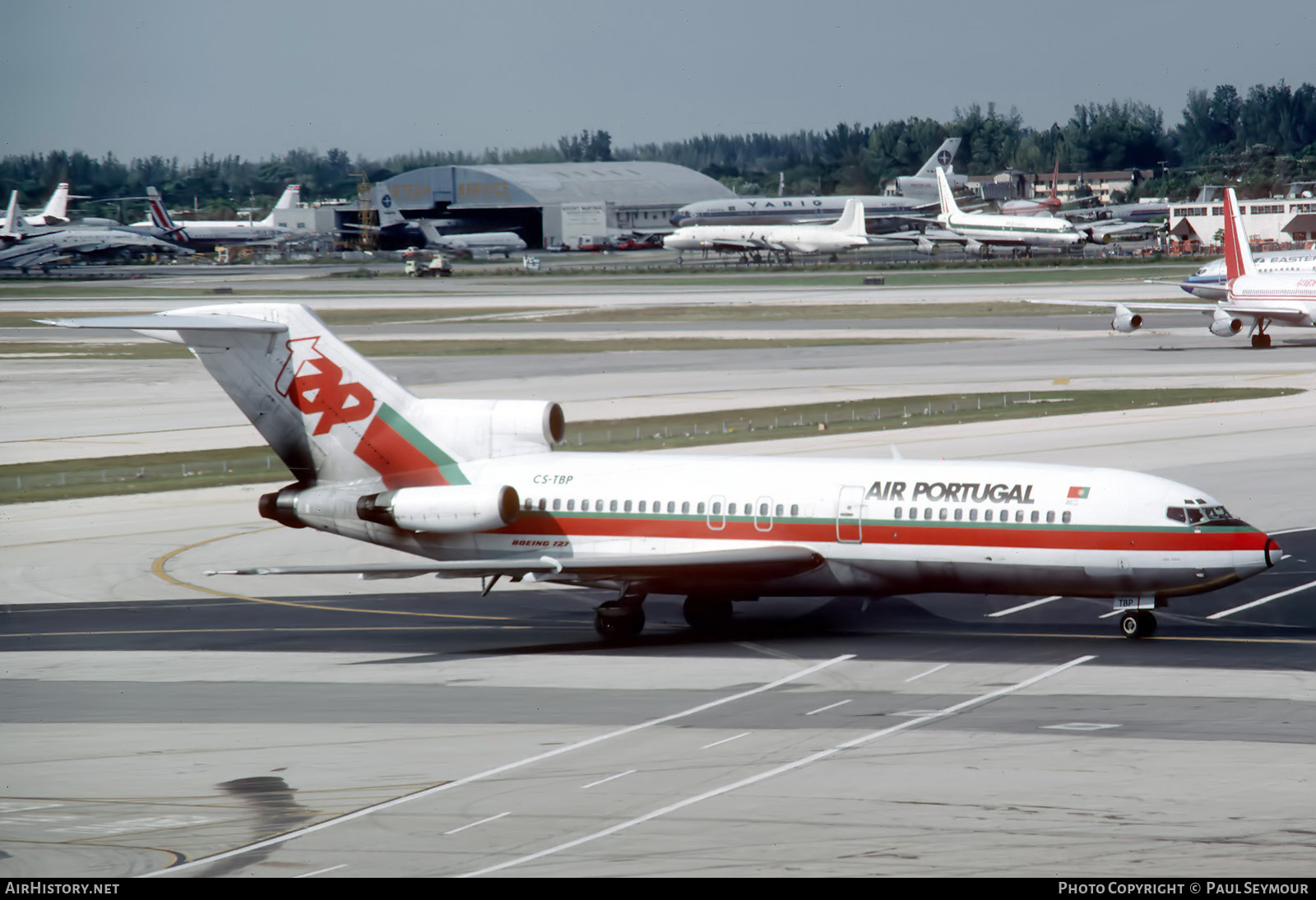 Aircraft Photo of CS-TBP | Boeing 727-82 | TAP Air Portugal | AirHistory.net #694332