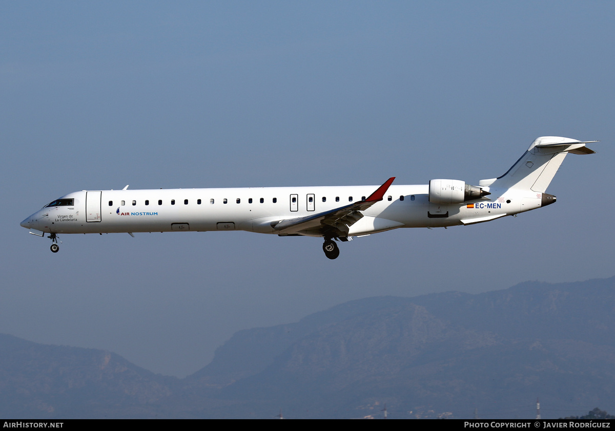Aircraft Photo of EC-MEN | Bombardier CRJ-900ER (CL-600-2D24) | Air Nostrum | AirHistory.net #694372