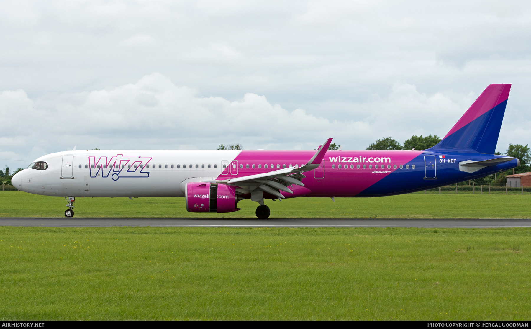 Aircraft Photo of 9H-WDF | Airbus A321-271NX | Wizz Air | AirHistory.net #694380