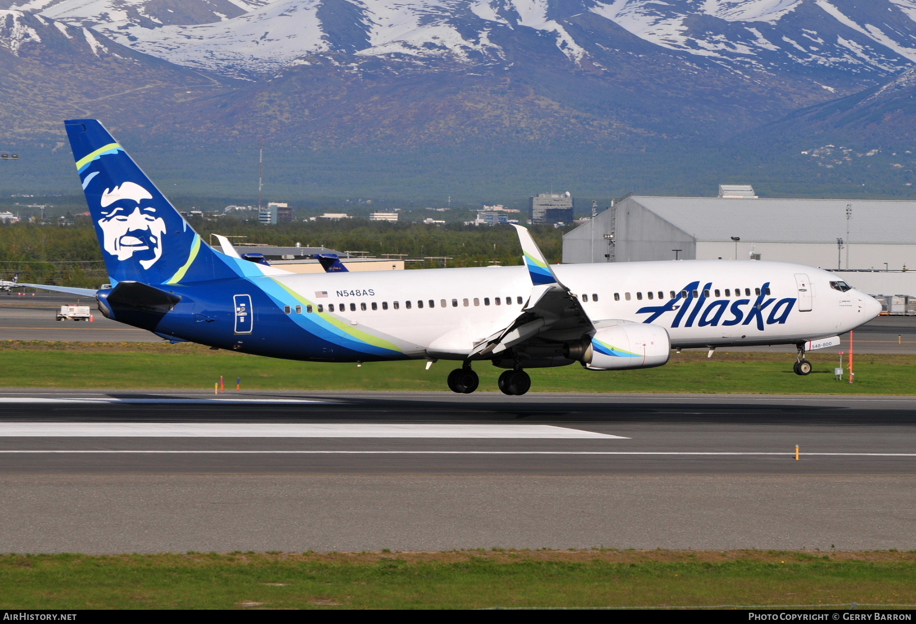 Aircraft Photo of N548AS | Boeing 737-890 | Alaska Airlines | AirHistory.net #694401