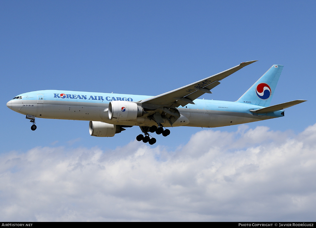 Aircraft Photo of HL8045 | Boeing 777-F | Korean Air Cargo | AirHistory.net #694419