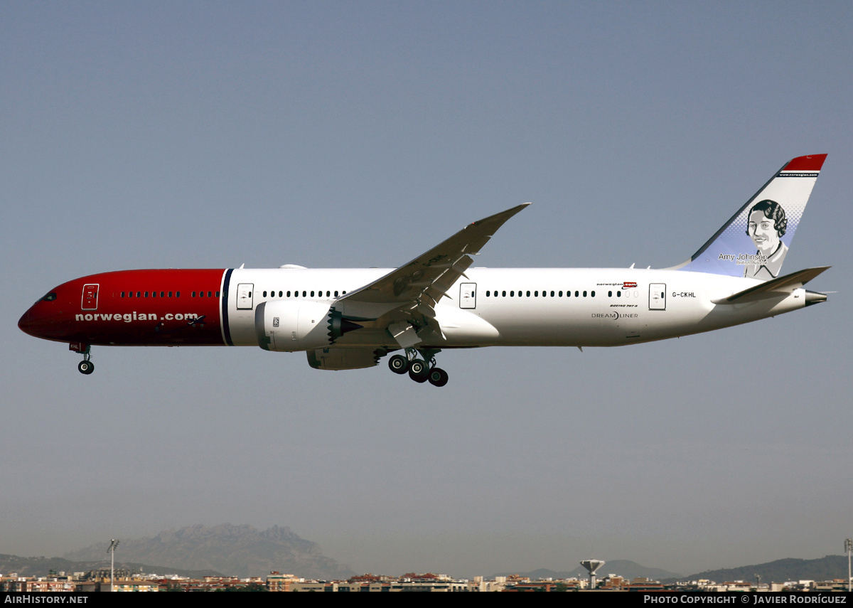 Aircraft Photo of G-CKHL | Boeing 787-9 Dreamliner | Norwegian | AirHistory.net #694447
