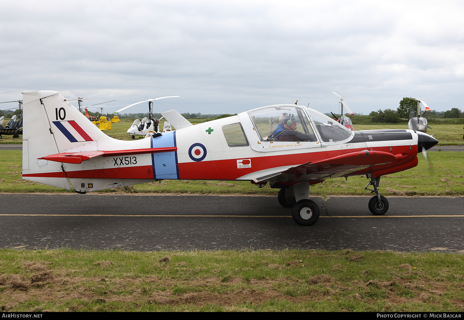 Aircraft Photo of G-KKKK / XX513 | Scottish Aviation Bulldog T1 | UK - Air Force | AirHistory.net #694467