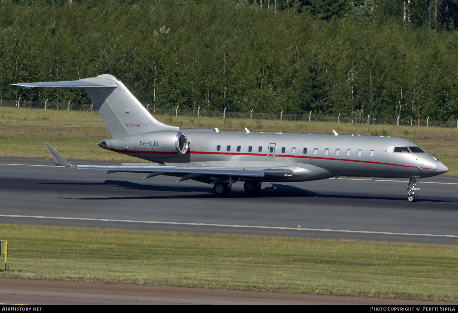 Aircraft Photo of 9H-VJU | Bombardier Global 6000 (BD-700-1A10) | VistaJet | AirHistory.net #694474