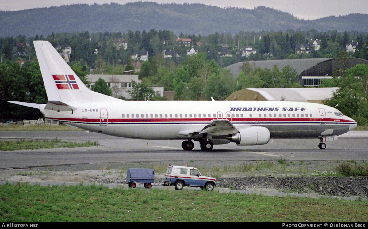 Aircraft Photo of LN-BRB | Boeing 737-405 | Braathens SAFE | AirHistory.net #694490