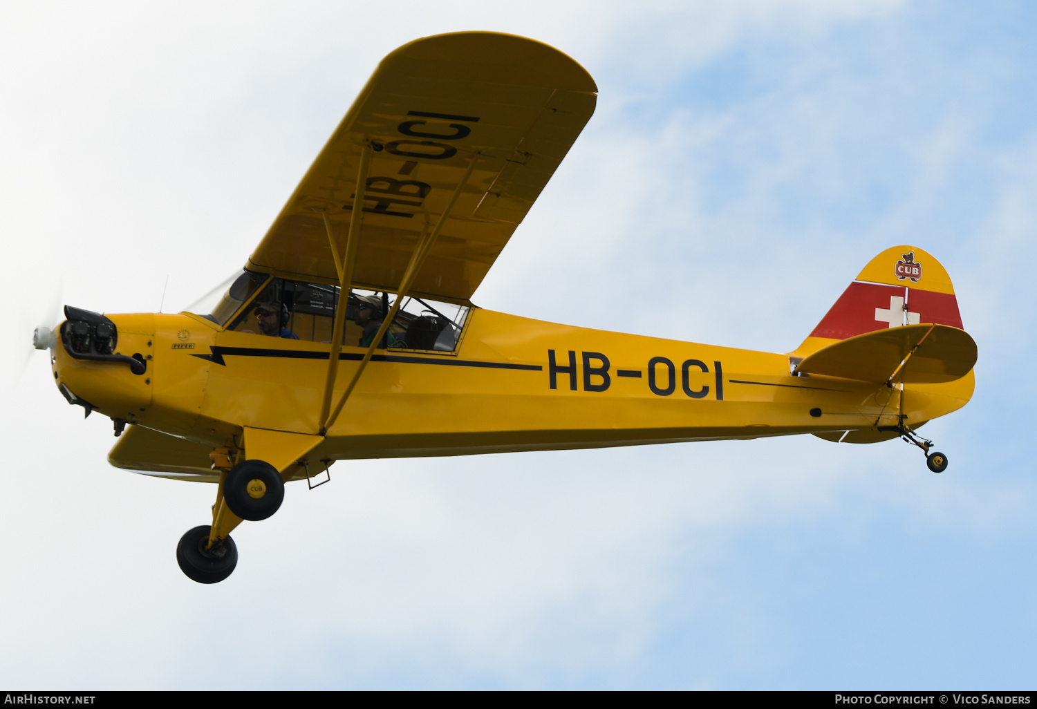Aircraft Photo of HB-OCI | Piper J-3C-65 Cub | AirHistory.net #694510