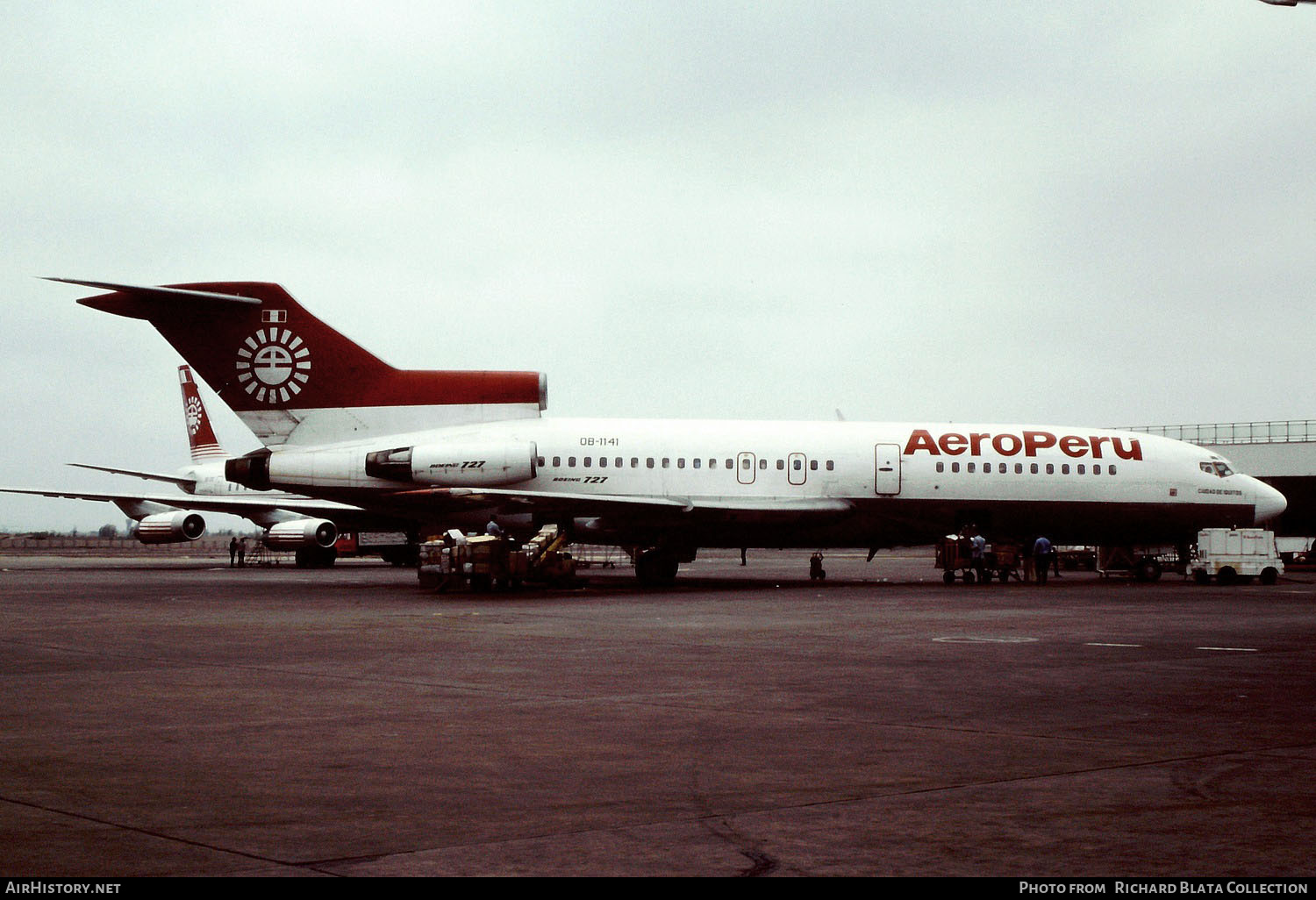 Aircraft Photo of OB-1141 | Boeing 727-30C | AeroPeru | AirHistory.net #694513