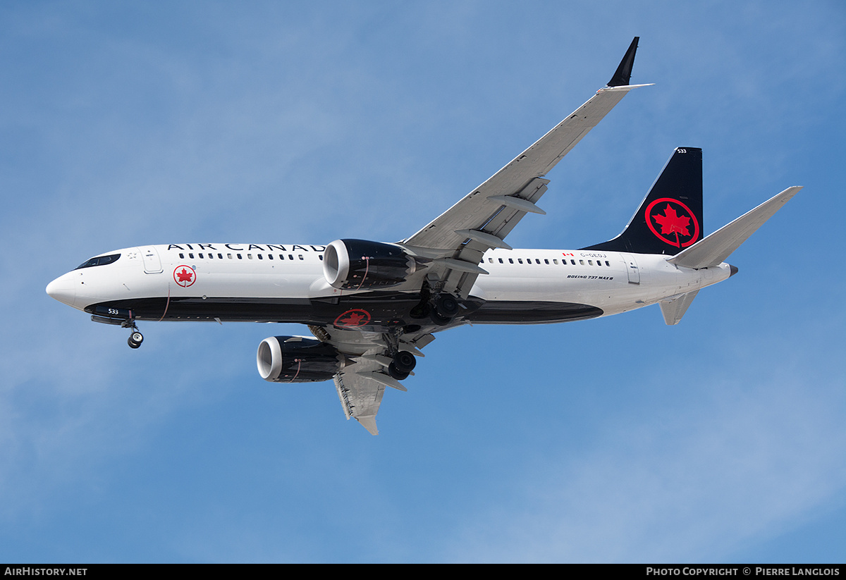 Aircraft Photo of C-GEOJ | Boeing 737-8 Max 8 | Air Canada | AirHistory.net #694563