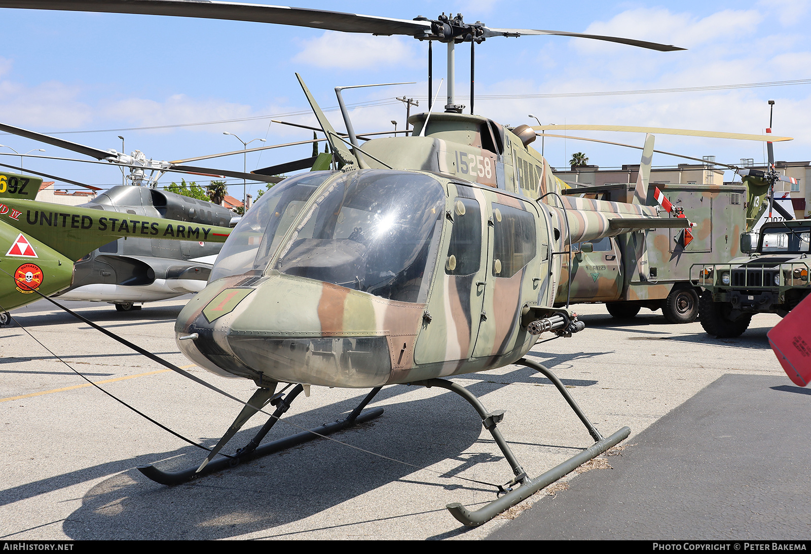 Aircraft Photo of N58WR / 15258 | Bell OH-58C Kiowa (206A-1) | AirHistory.net #694588