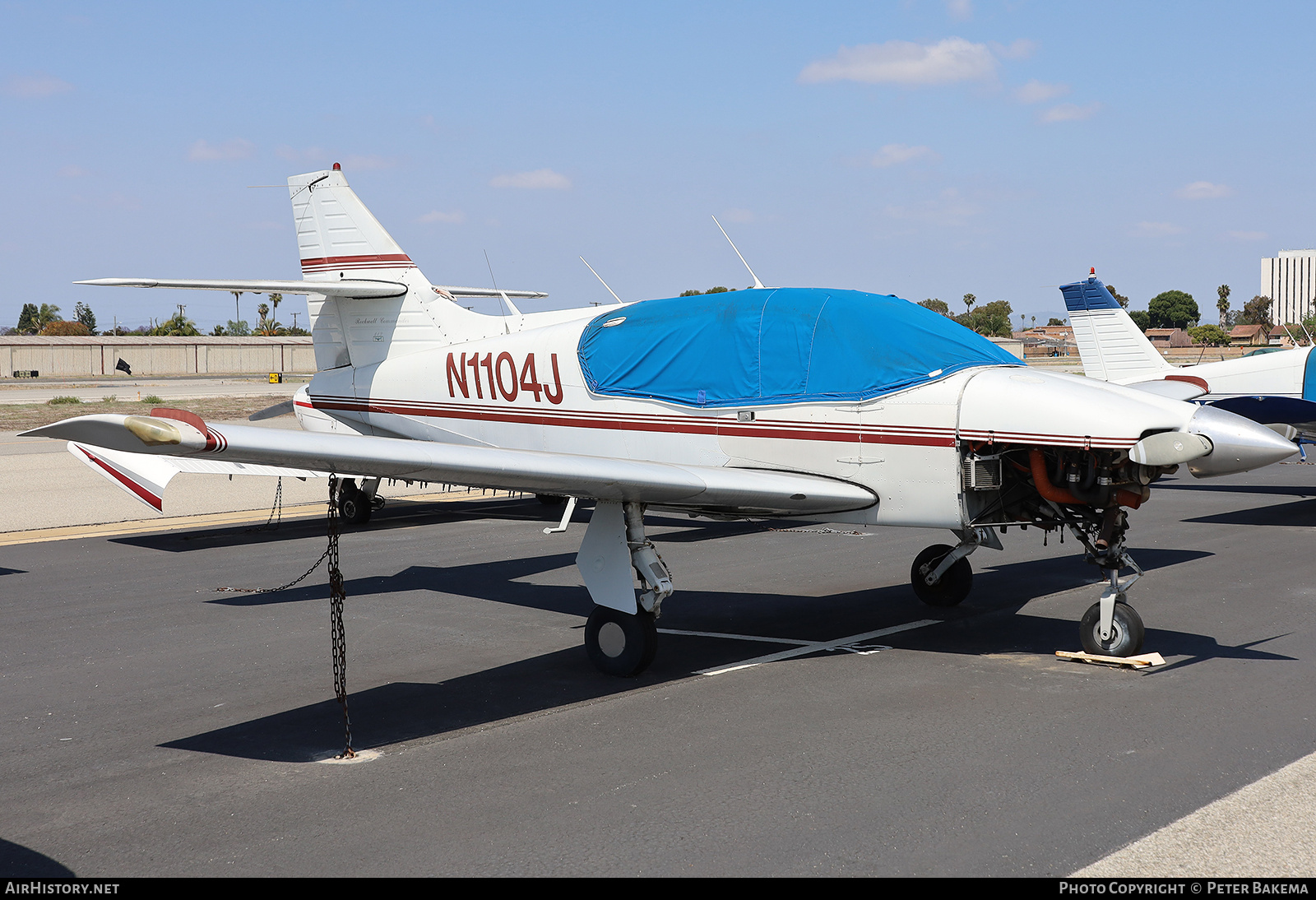 Aircraft Photo of N1104J | Rockwell Commander 112 | AirHistory.net #694589