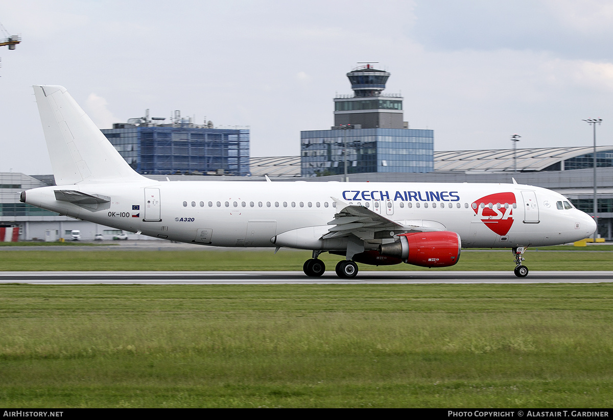 Aircraft Photo of OK-IOO | Airbus A320-214 | ČSA - Czech Airlines | AirHistory.net #694594