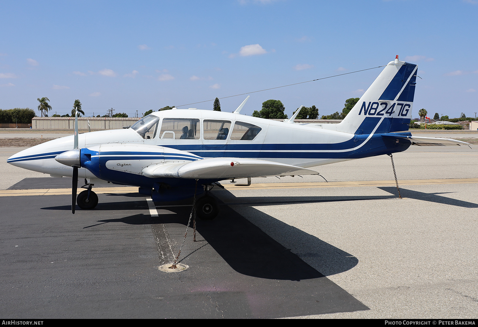 Aircraft Photo of N8247G | Piper PA-23-250 Aztec | AirHistory.net #694600