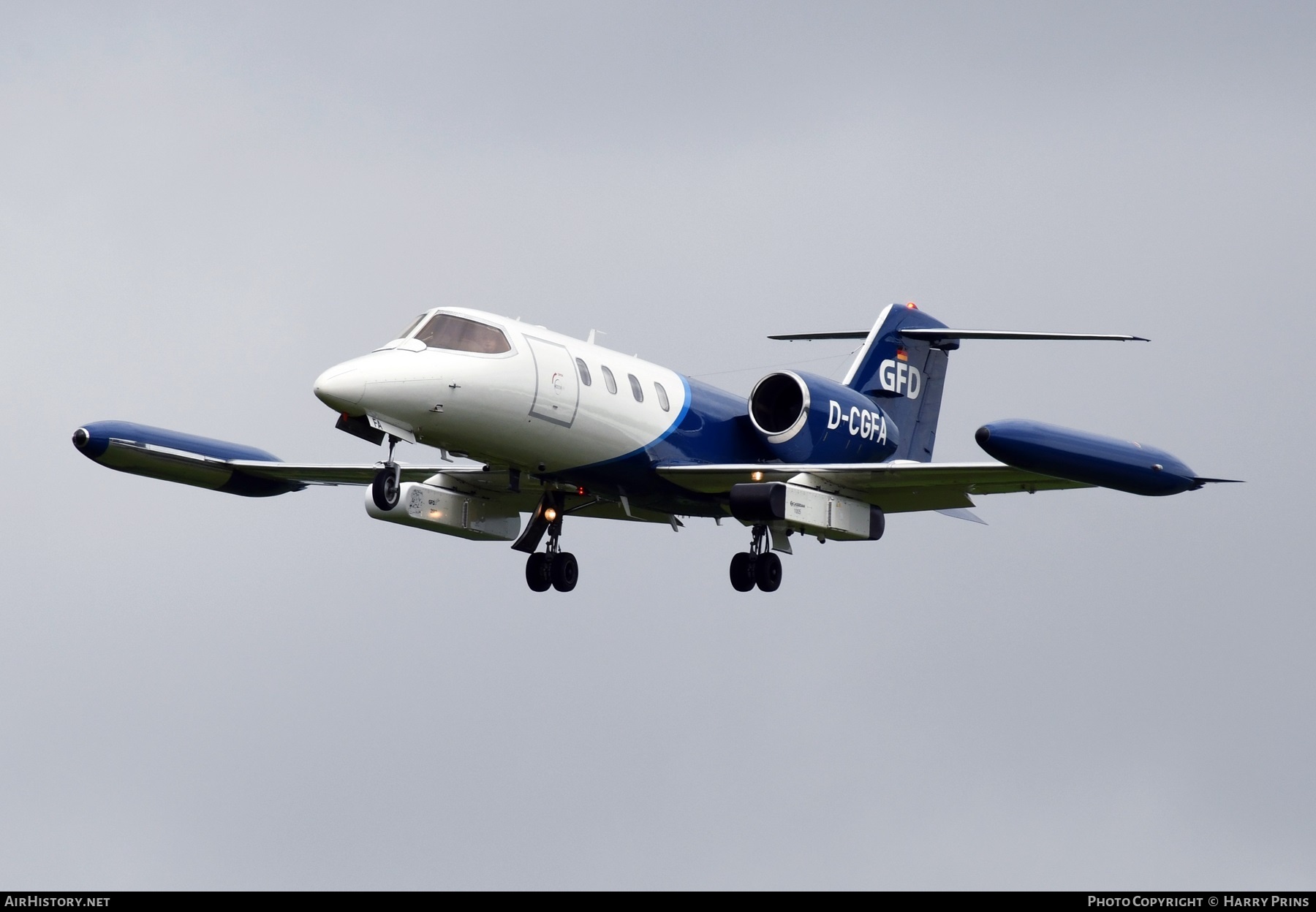 Aircraft Photo of D-CGFA | Gates Learjet 35A | GFD - Gesellschaft für Flugzieldarstellung | AirHistory.net #694619