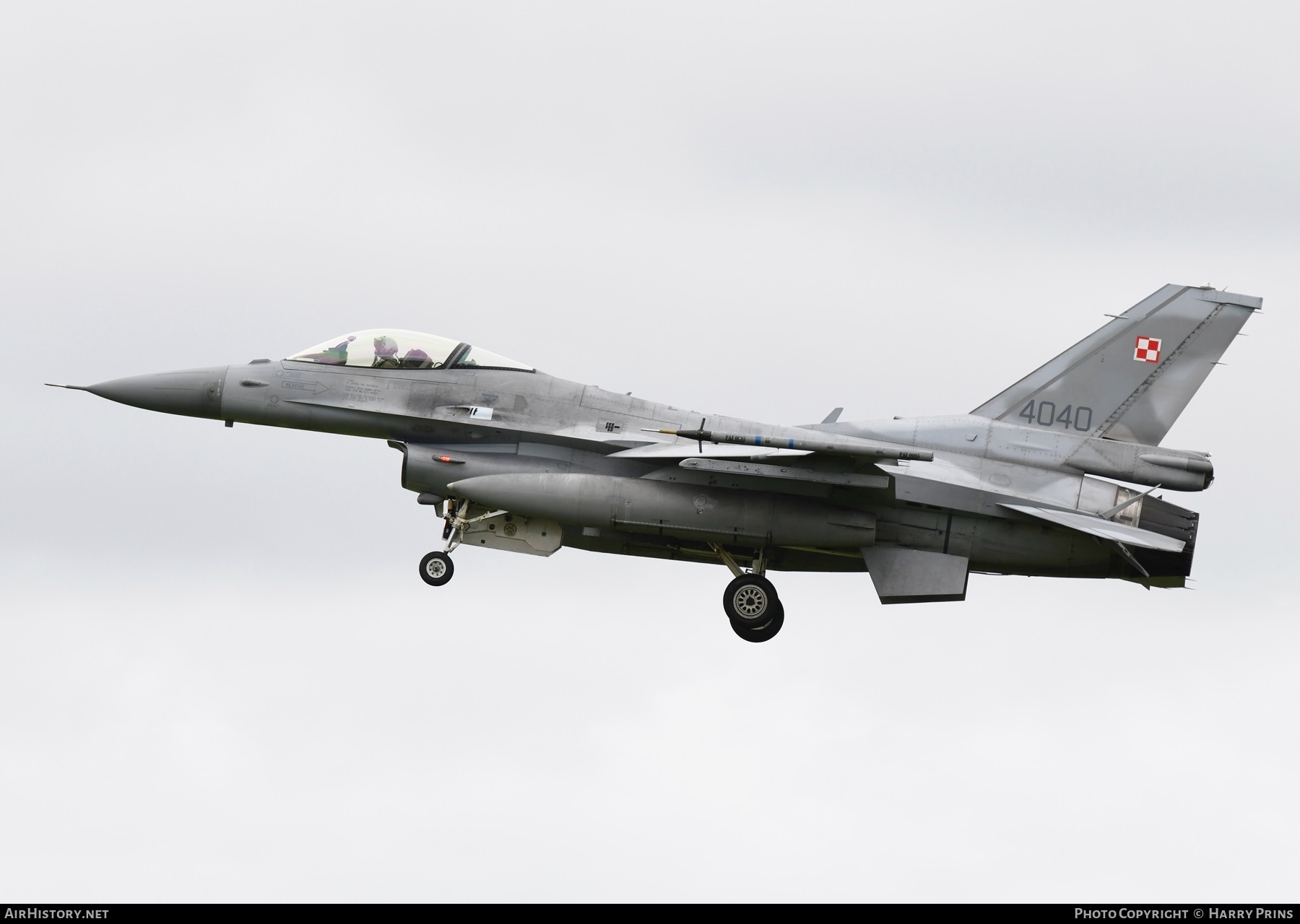 Aircraft Photo of 4040 | General Dynamics F-16C Fighting Falcon | Poland - Air Force | AirHistory.net #694625