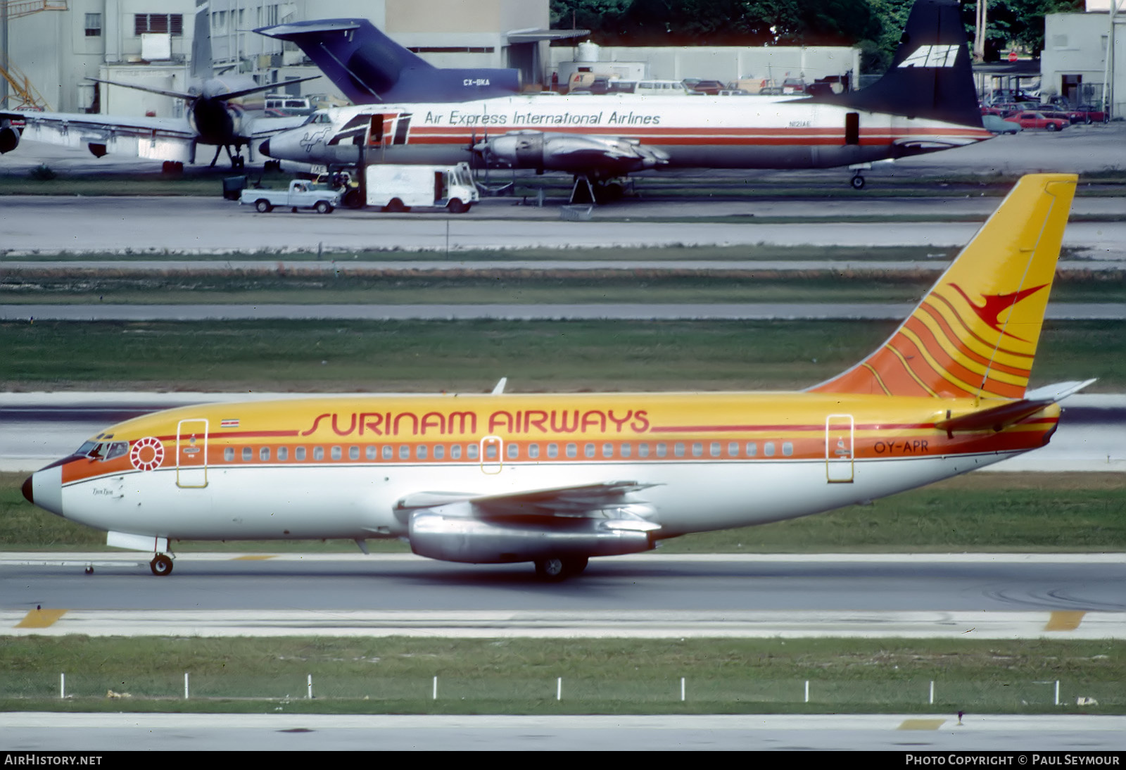 Aircraft Photo of OY-APR | Boeing 737-2L9/Adv | Surinam Airways | AirHistory.net #694637