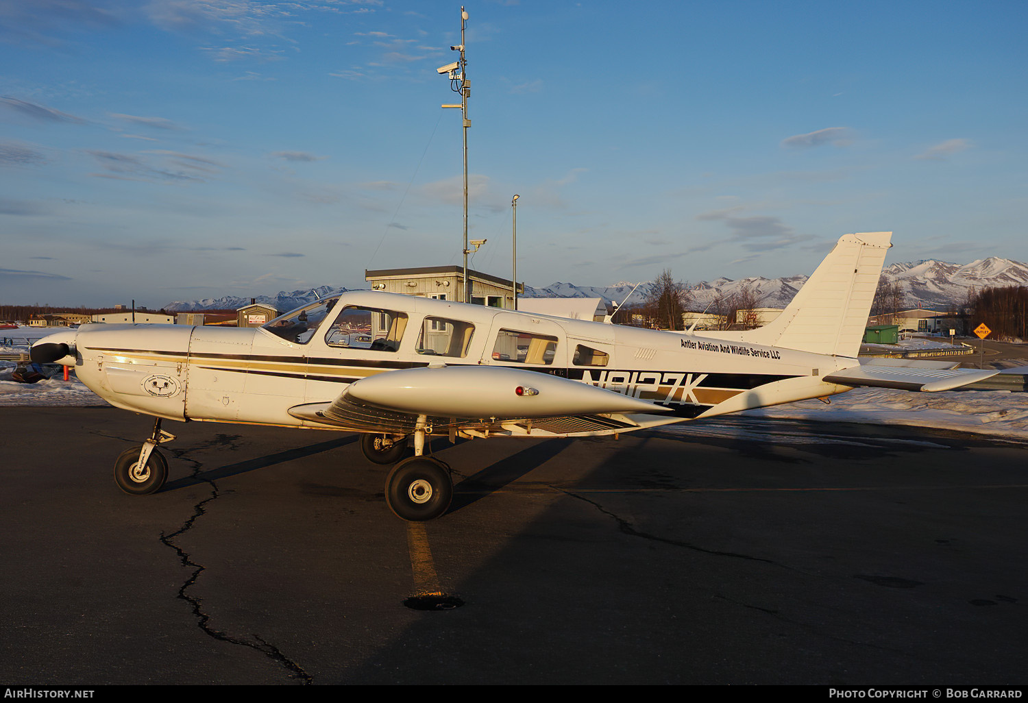 Aircraft Photo of N8127K | Piper PA-32-300 Cherokee Six | Antler Aviation and Wildlife Service | AirHistory.net #694651