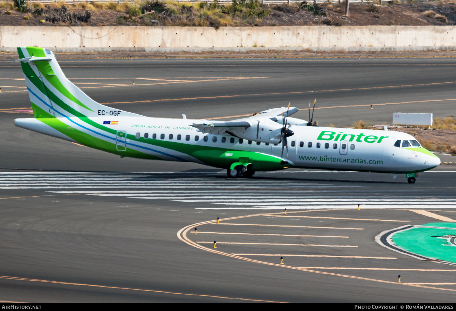 Aircraft Photo of EC-OGF | ATR ATR-72-600 (ATR-72-212A) | Binter Canarias | AirHistory.net #694689