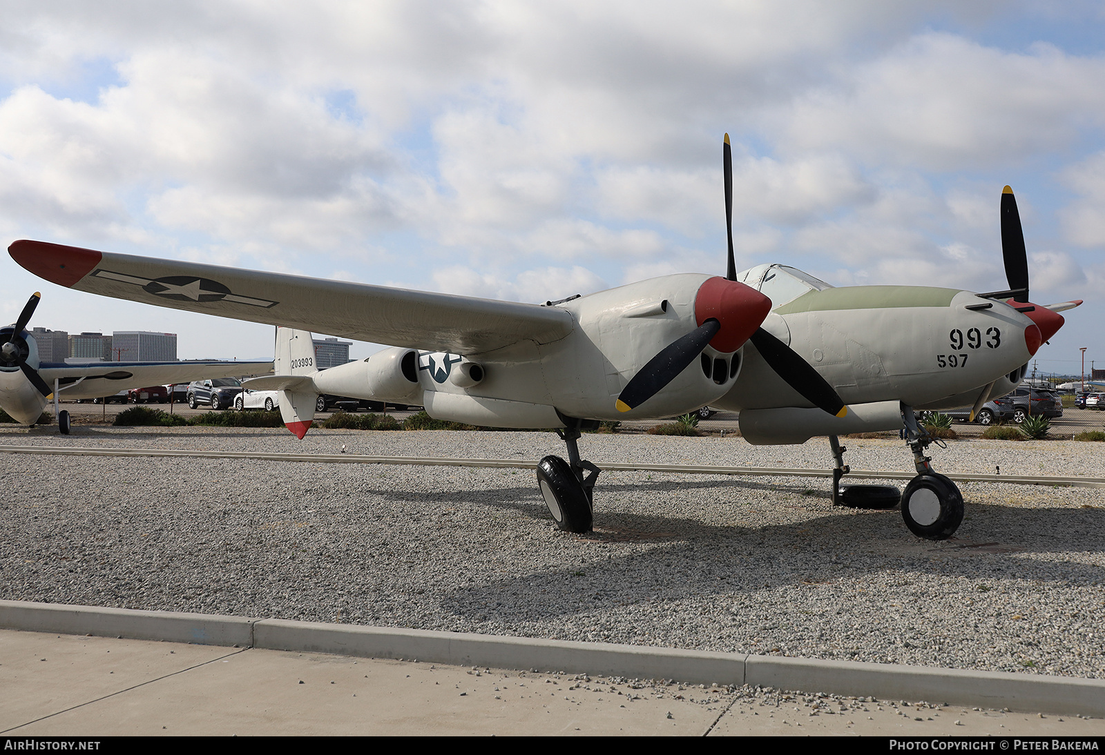 Aircraft Photo of 42-103993 / 203993 | Lockheed P-38L Lightning (replica) | USA - Air Force | AirHistory.net #694694