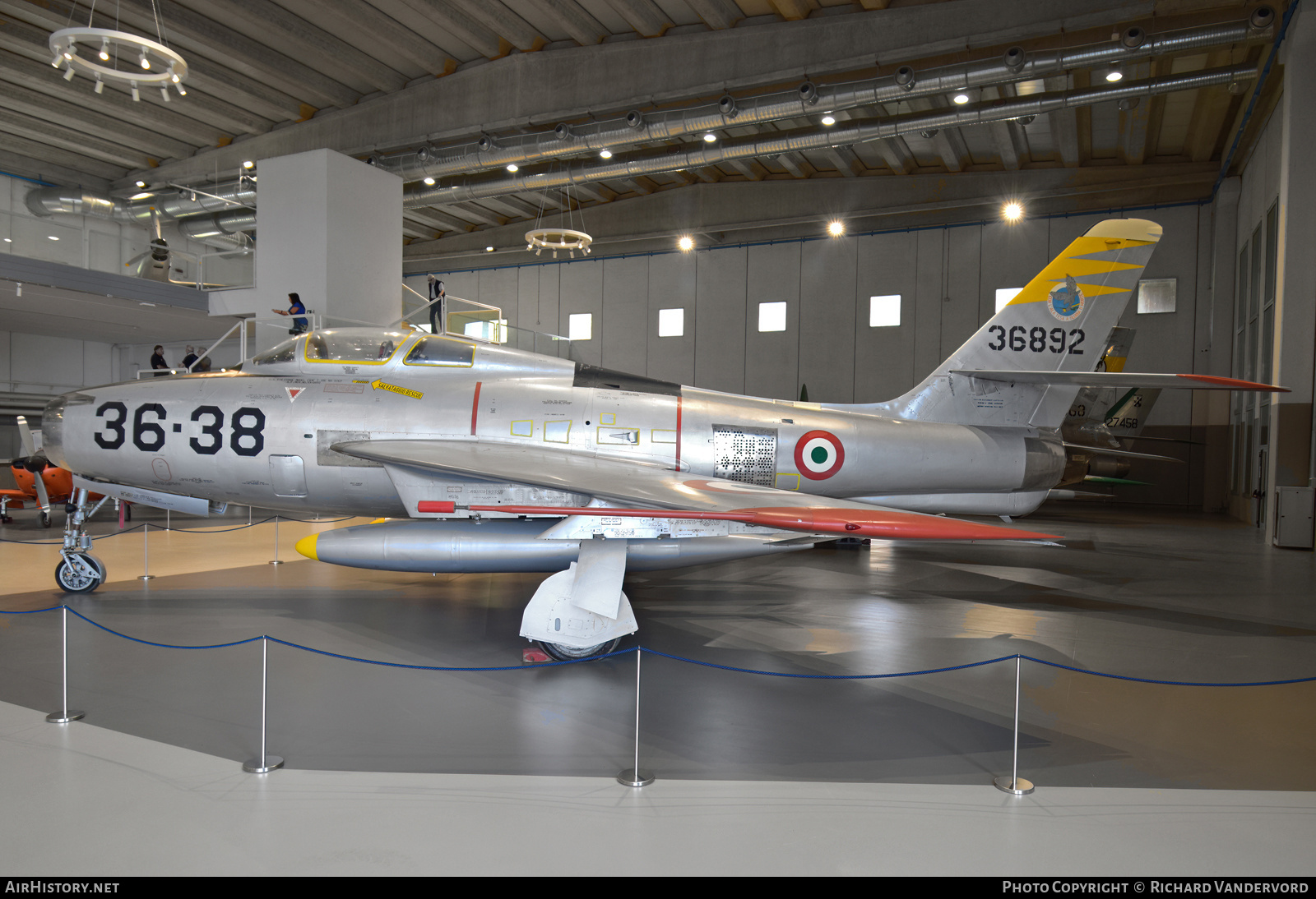 Aircraft Photo of MM53-6892 / 36892 | Republic F-84F Thunderstreak | Italy - Air Force | AirHistory.net #694744