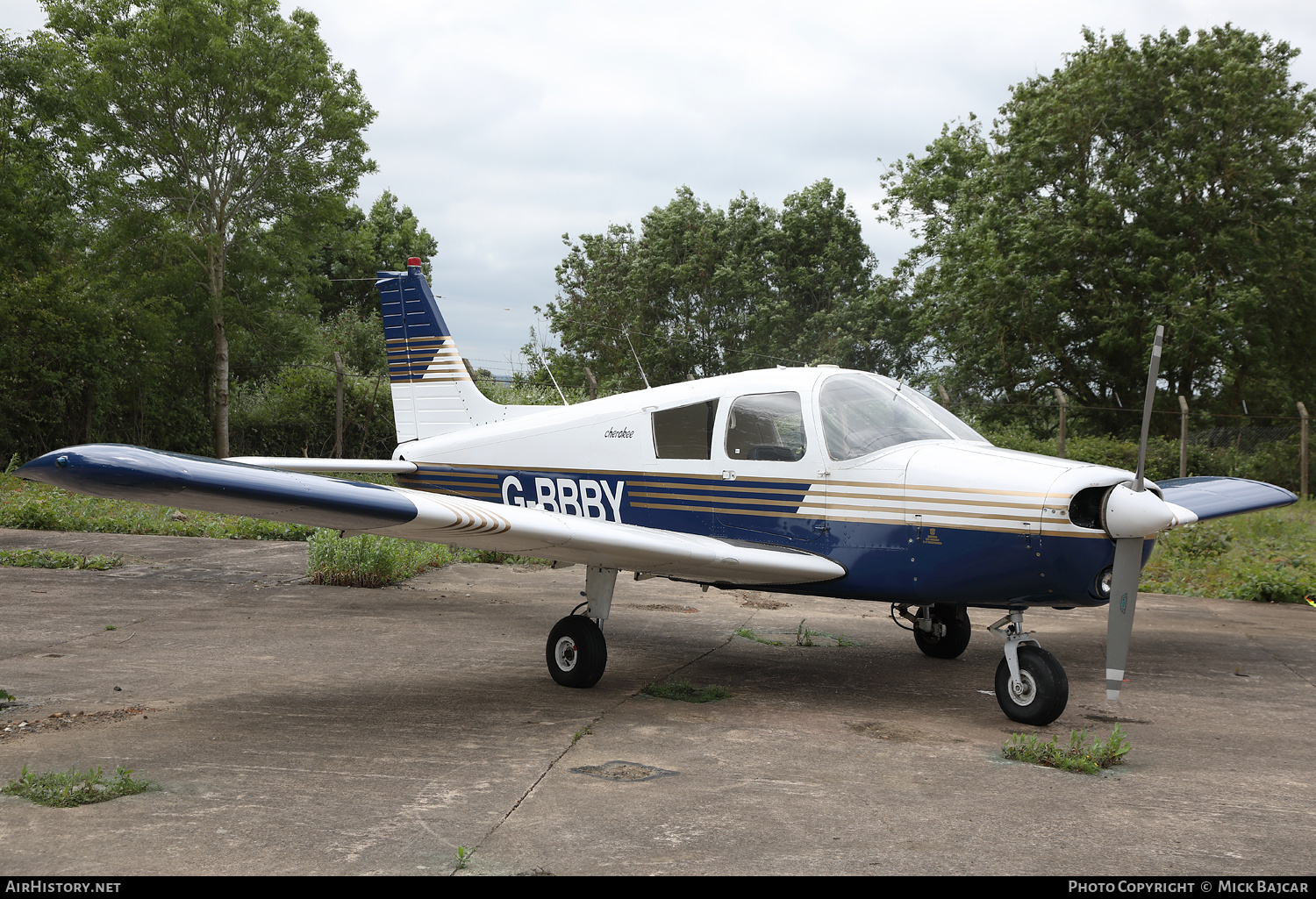 Aircraft Photo of G-BBBY | Piper PA-28-140 Cherokee | AirHistory.net #694745