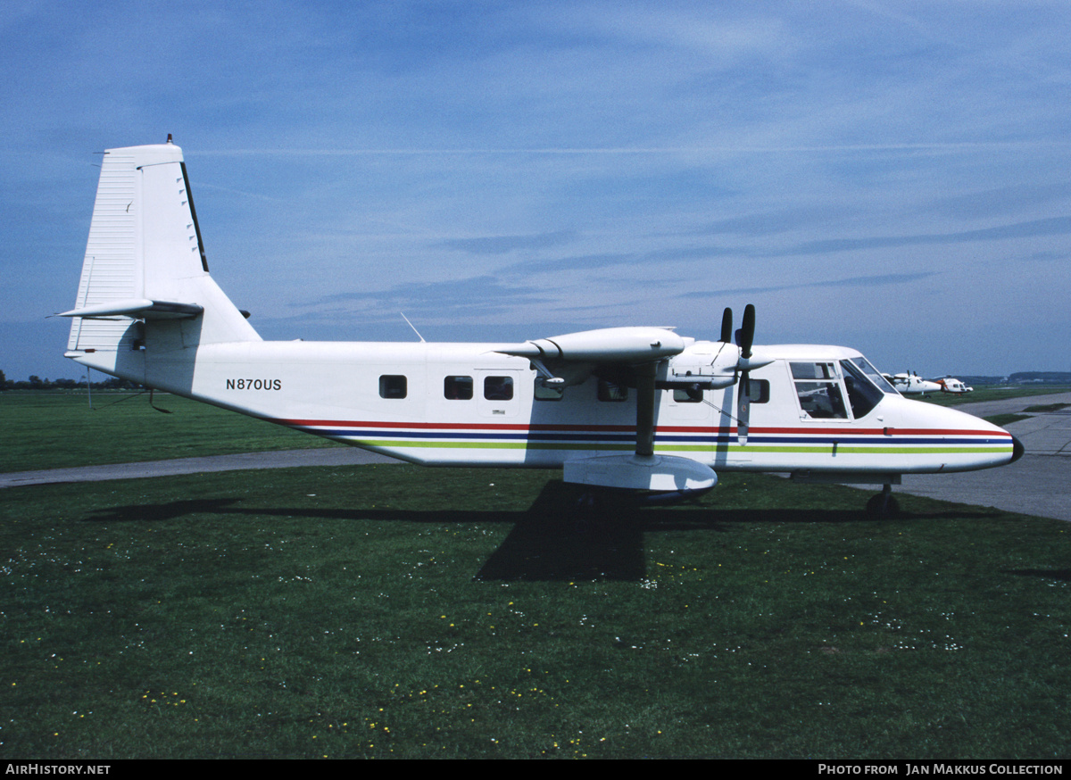 Aircraft Photo of N870US | GAF N-24A Nomad | AirHistory.net #694780