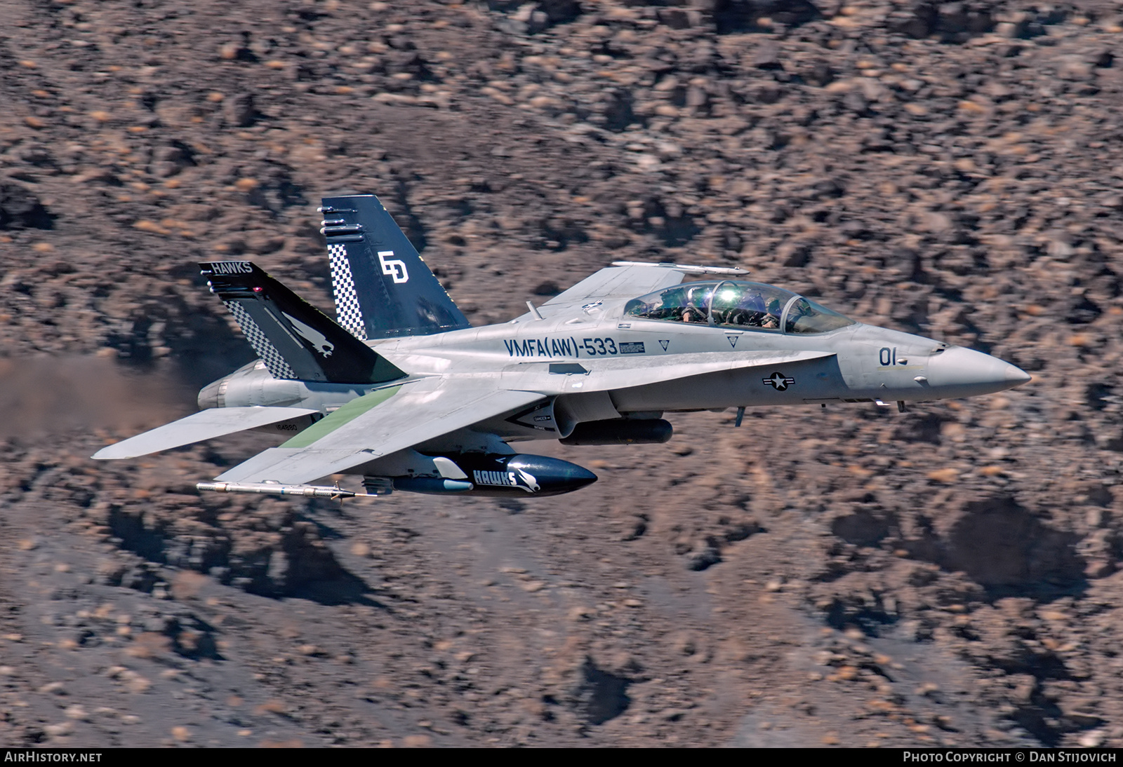 Aircraft Photo of 164880 | McDonnell Douglas F/A-18D Hornet | USA - Marines | AirHistory.net #694781