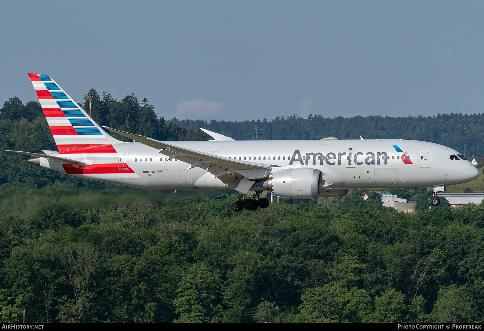 Aircraft Photo of N802AN | Boeing 787-8 Dreamliner | American Airlines | AirHistory.net #694856