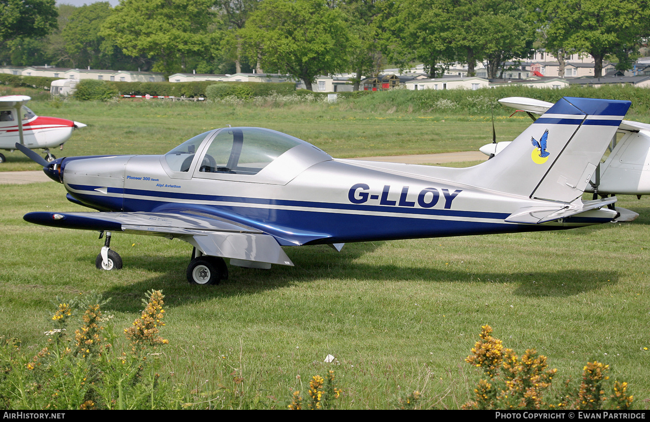 Aircraft Photo of G-LLOY | Alpi Pioneer 300 Hawk | AirHistory.net #694927