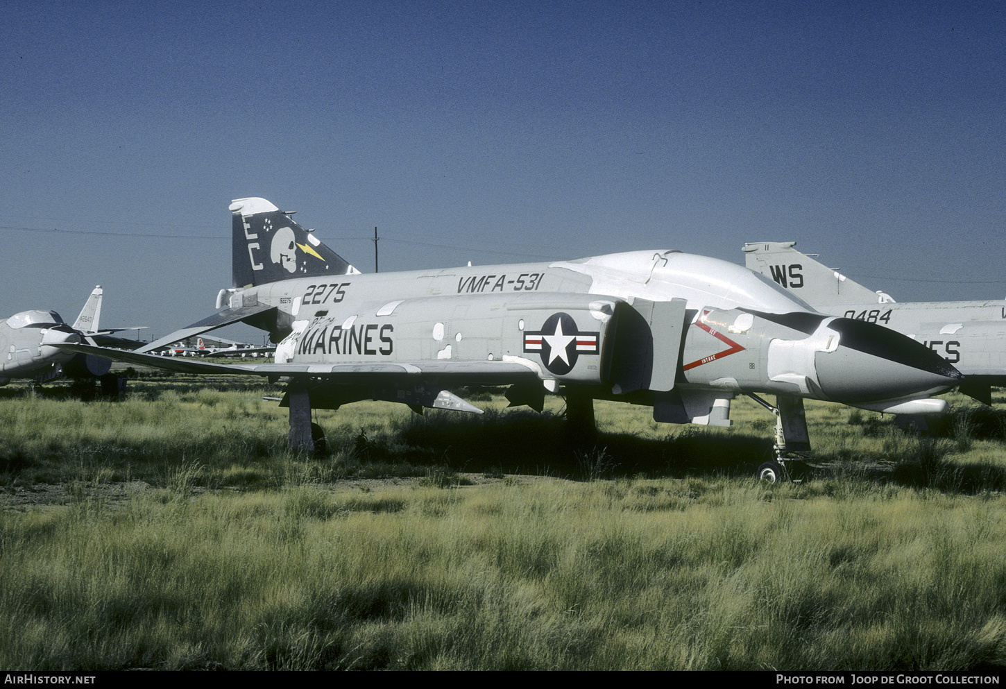 Aircraft Photo of 152275 / 2275 | McDonnell F-4N Phantom II | USA - Marines | AirHistory.net #694930