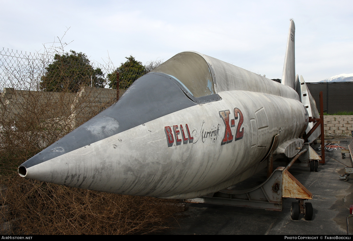 Aircraft Photo of 46-674 / 6674 | Bell X-2 replica | USA - Air Force | AirHistory.net #694941