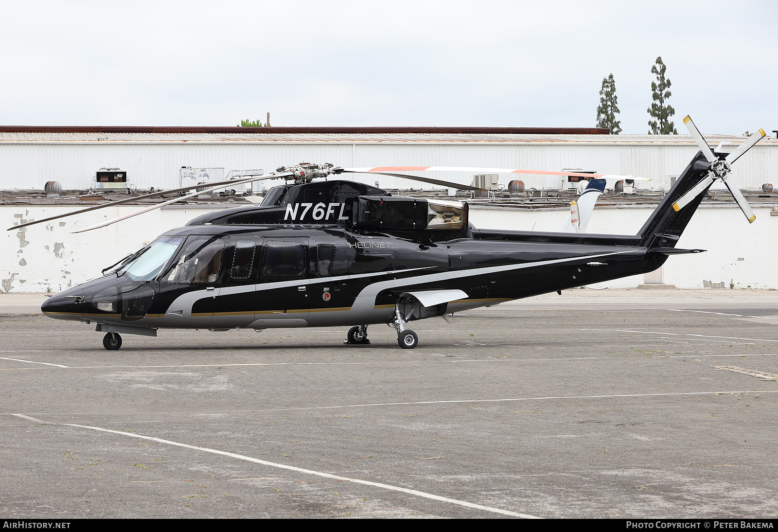 Aircraft Photo of N76FL | Sikorsky S-76B | Helinet Aviation Services | AirHistory.net #694949