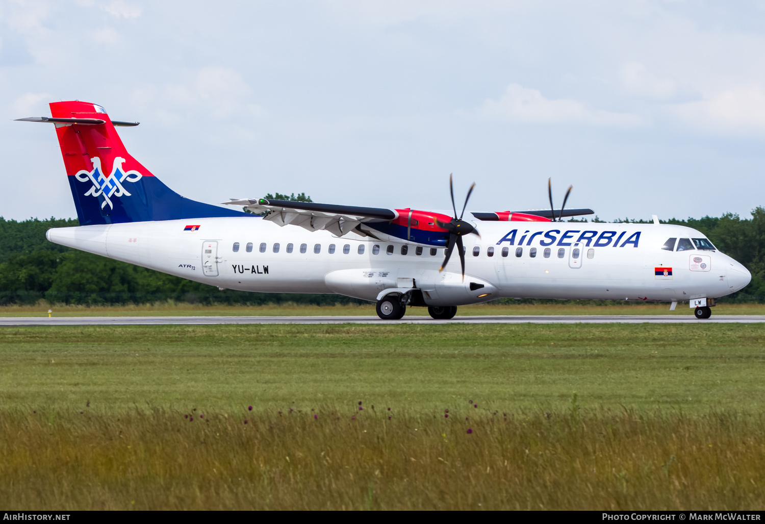 Aircraft Photo of YU-ALW | ATR ATR-72-212 | Air Serbia | AirHistory.net #694951