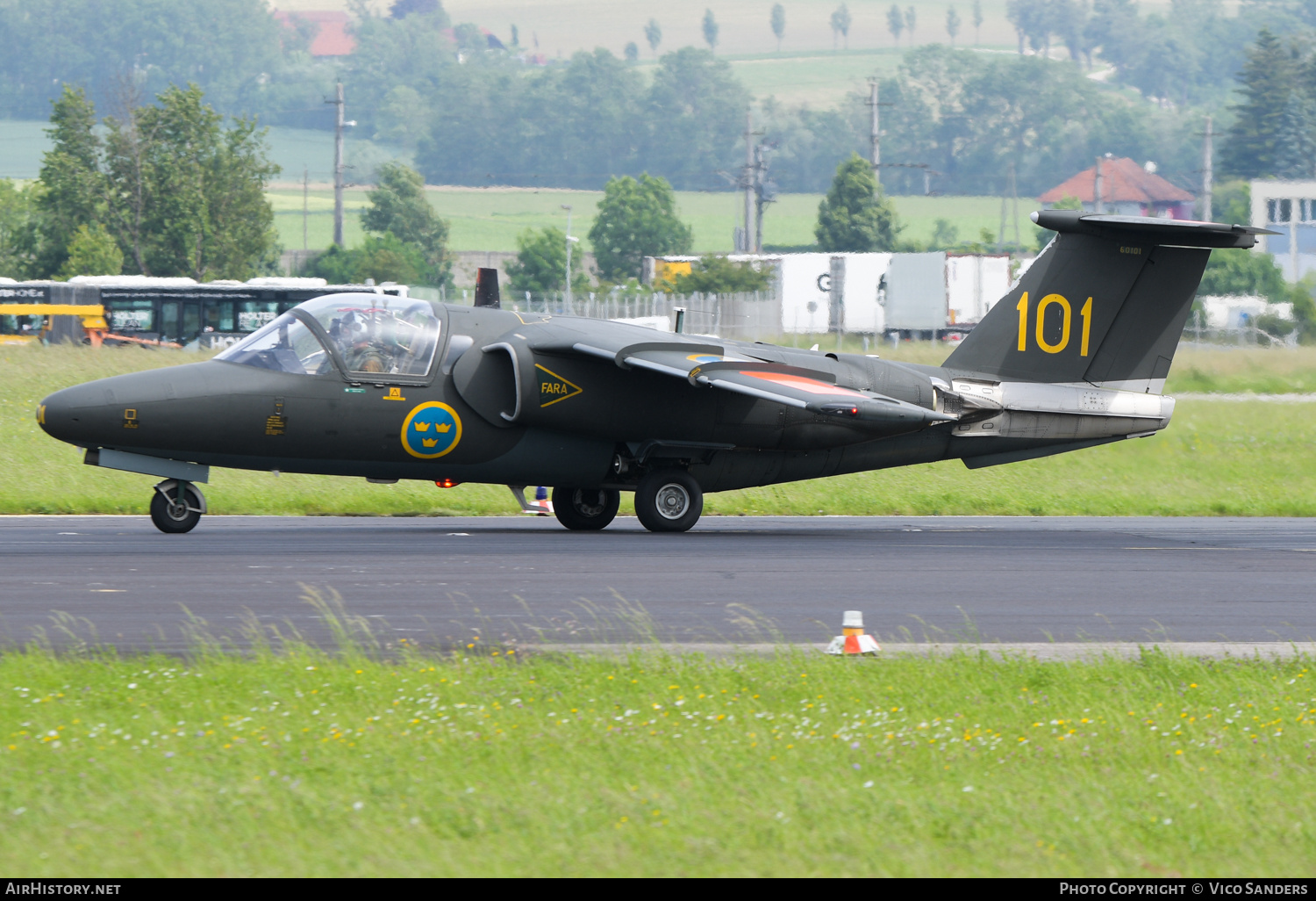 Aircraft Photo of 60101 | Saab Sk 60A | Sweden - Air Force | AirHistory.net #694958