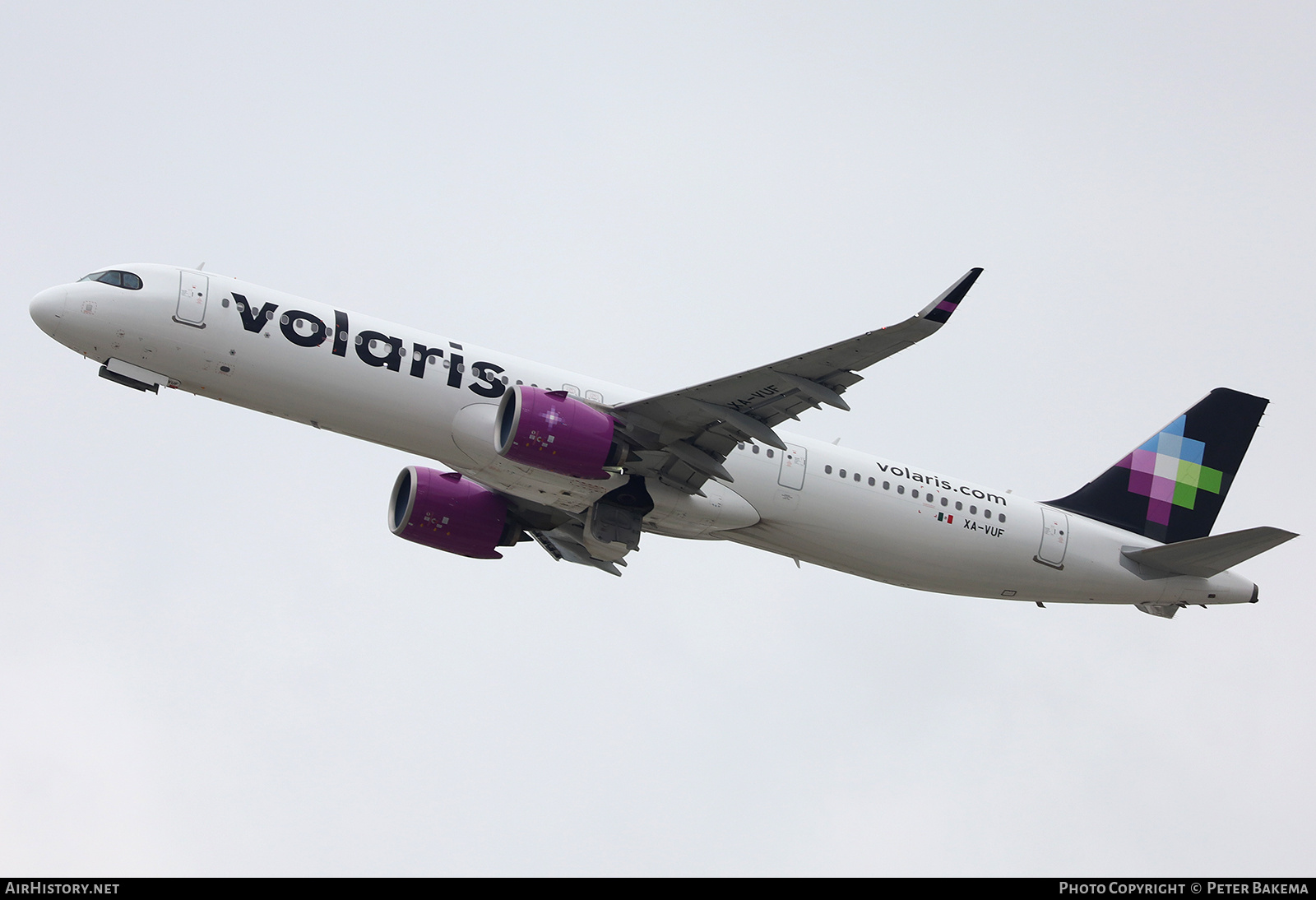 Aircraft Photo of XA-VUF | Airbus A320-271NX | Volaris | AirHistory.net #694972