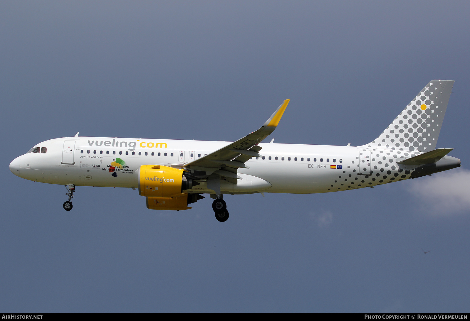 Aircraft Photo of EC-NFH | Airbus A320-271N | Vueling Airlines | AirHistory.net #694977