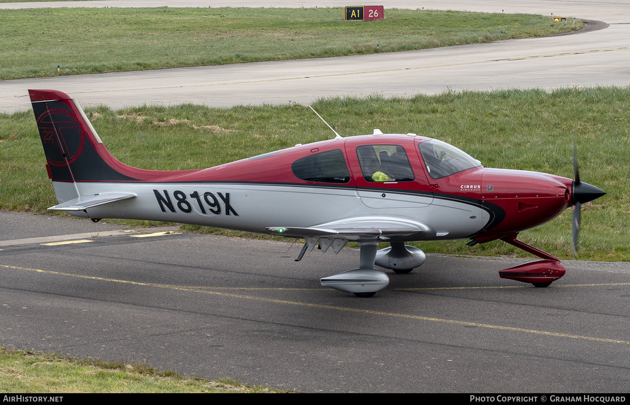 Aircraft Photo of N819X | Cirrus SR-22T G3-GTS | AirHistory.net #694978