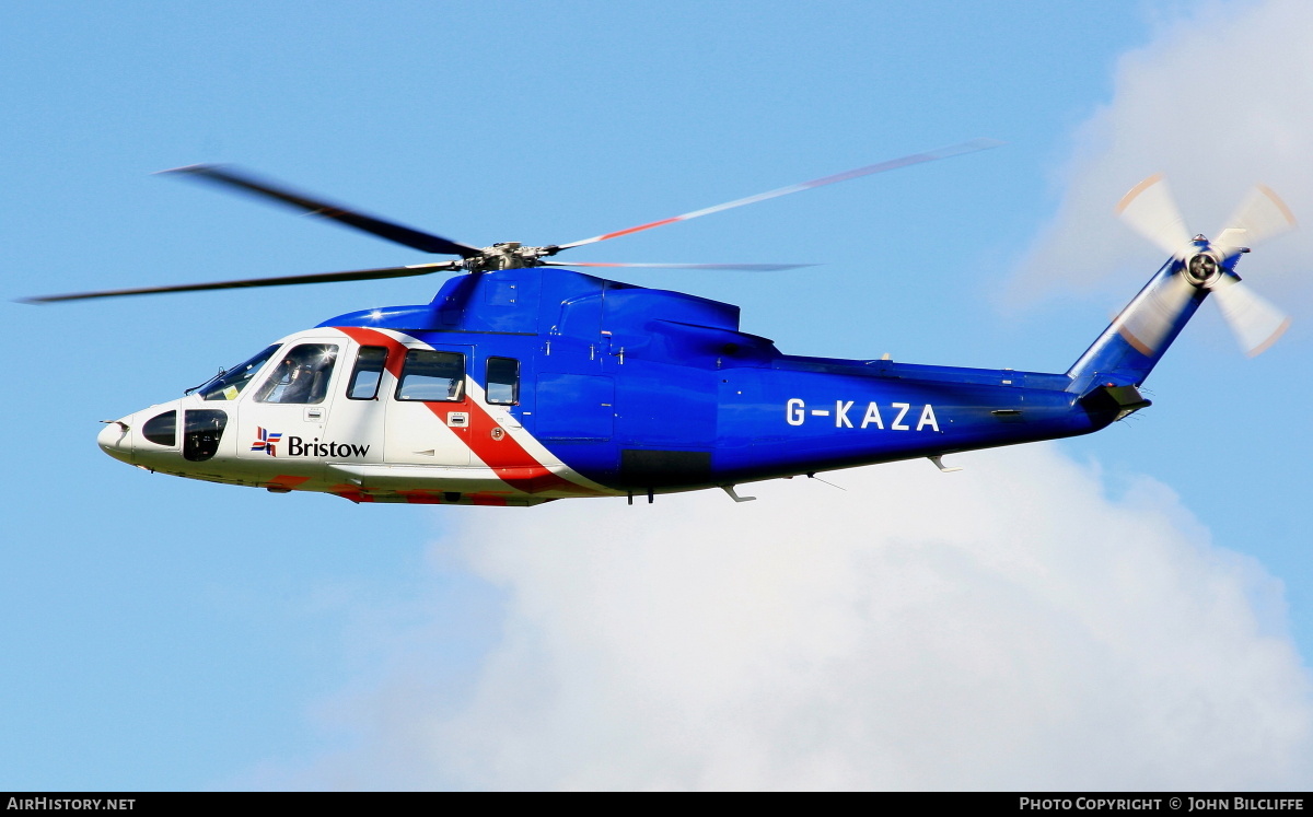 Aircraft Photo of G-KAZA | Sikorsky S-76C+ | Bristow Helicopters | AirHistory.net #695015