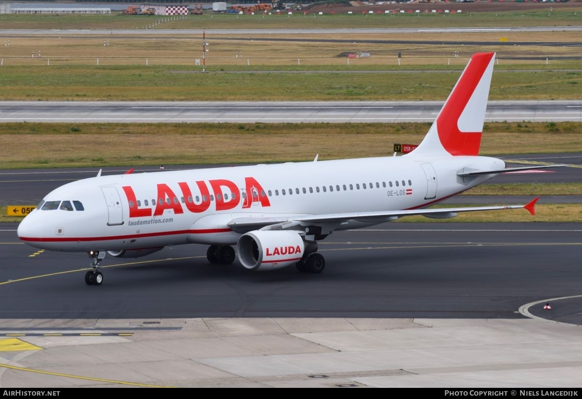 Aircraft Photo of OE-LOS | Airbus A320-214 | Lauda | AirHistory.net #695025