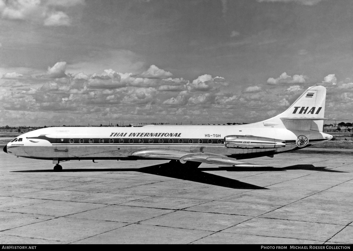 Aircraft Photo of HS-TGH | Sud SE-210 Caravelle III | Thai Airways International | AirHistory.net #695030