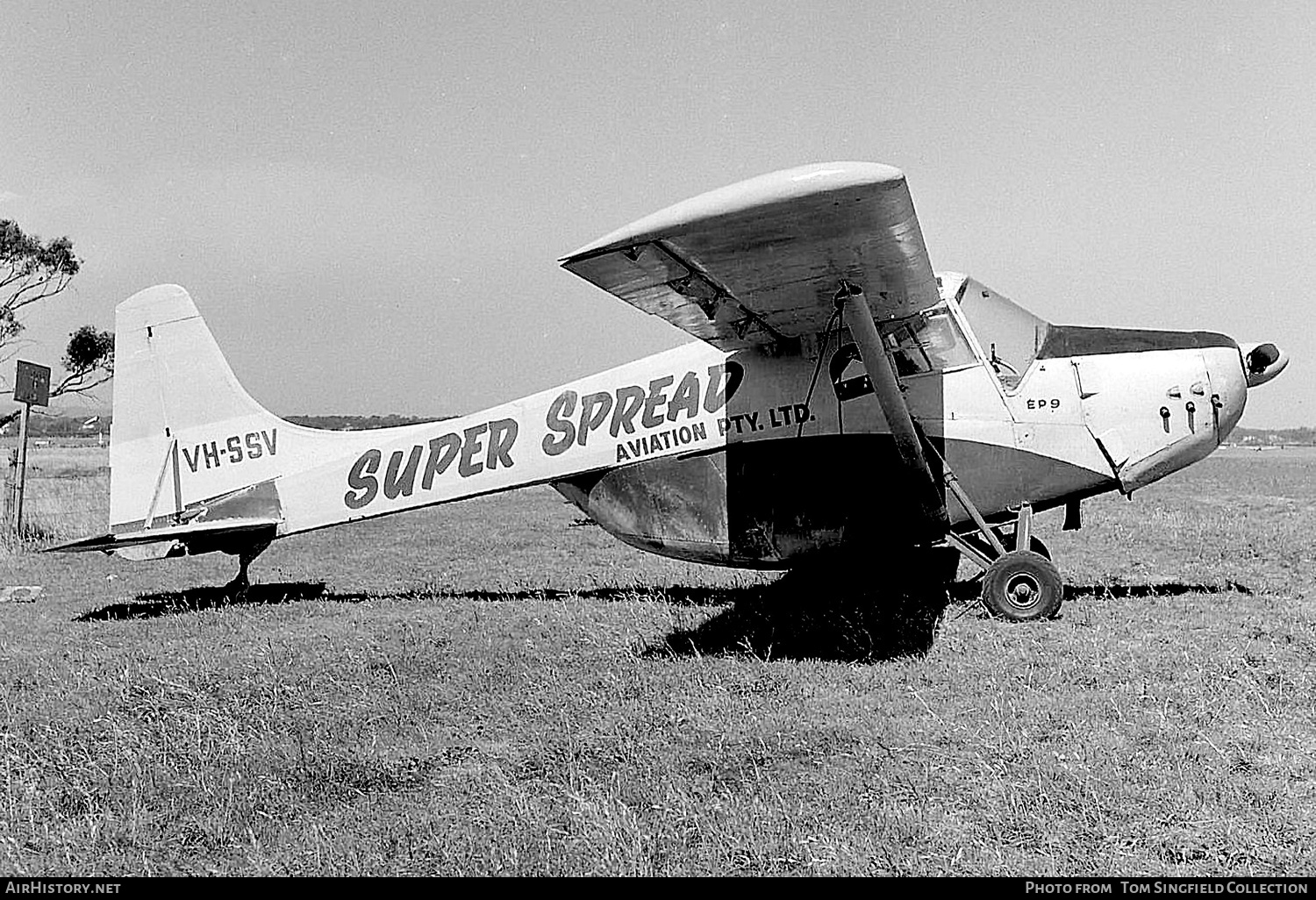 Aircraft Photo of VH-SSV | Edgar Percival EP-9 Prospector | Super Spread Aviation | AirHistory.net #695033