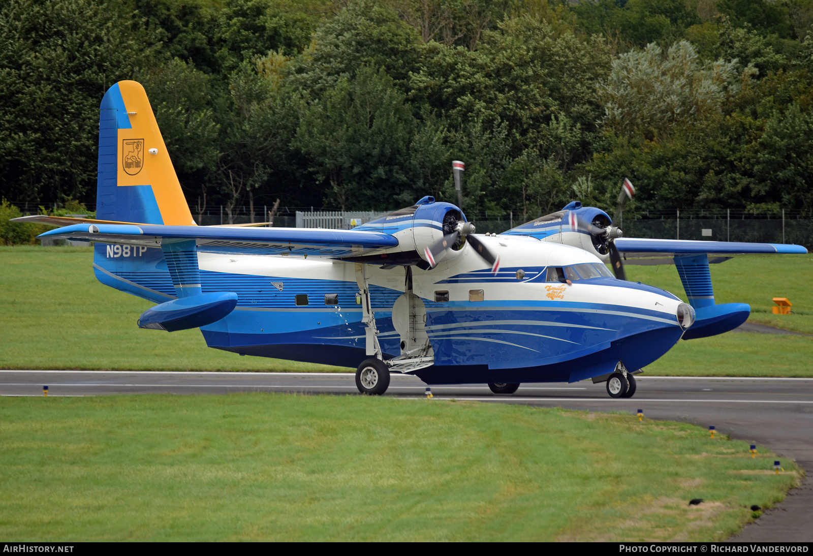 Aircraft Photo of N98TP | Grumman HU-16B Albatross | AirHistory.net #695035