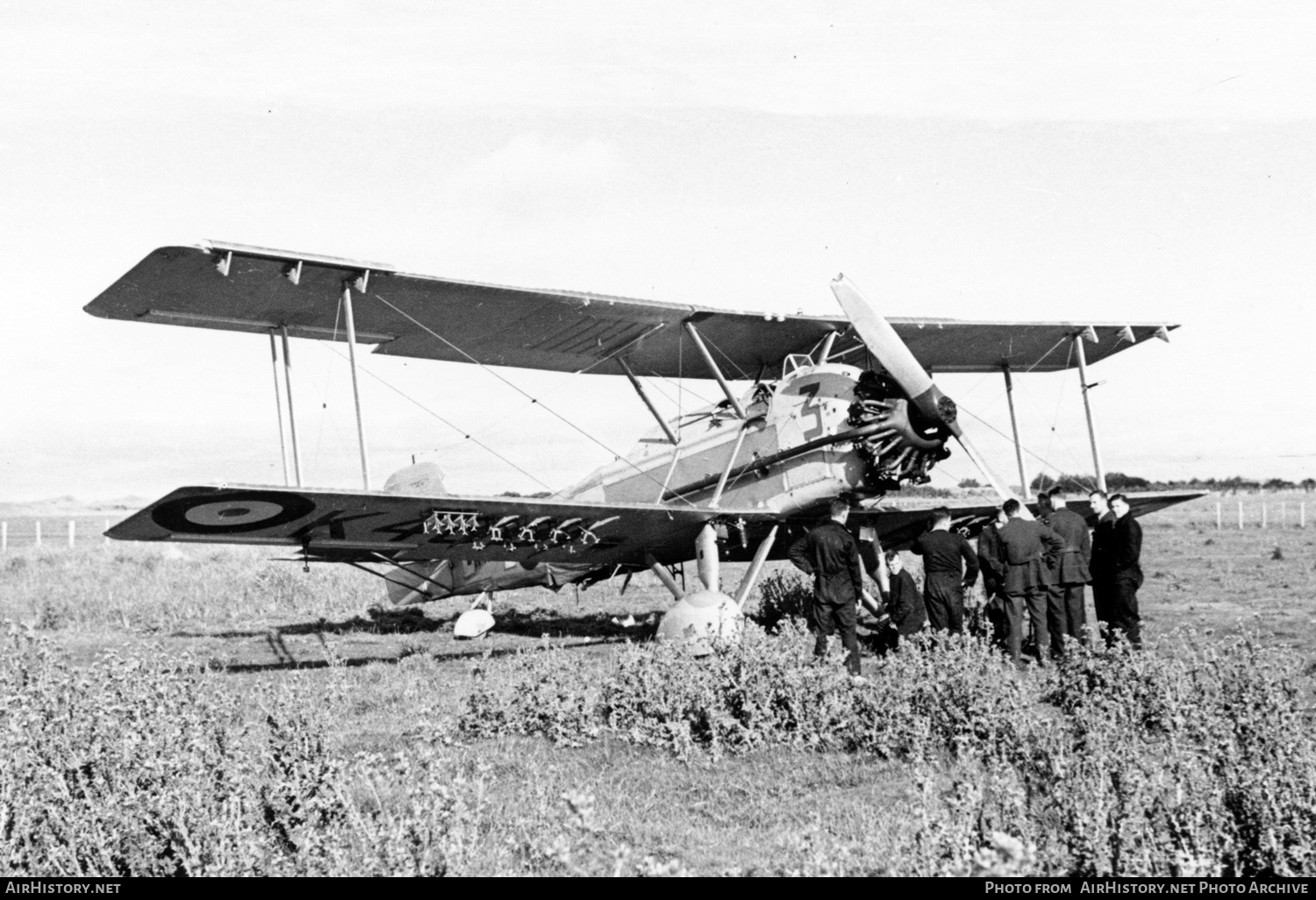Aircraft Photo of K4885 | Vickers Vincent | New Zealand - Air Force | AirHistory.net #695051