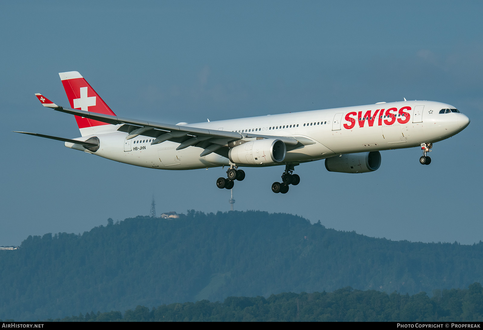 Aircraft Photo of HB-JHN | Airbus A330-343 | Swiss International Air Lines | AirHistory.net #695072