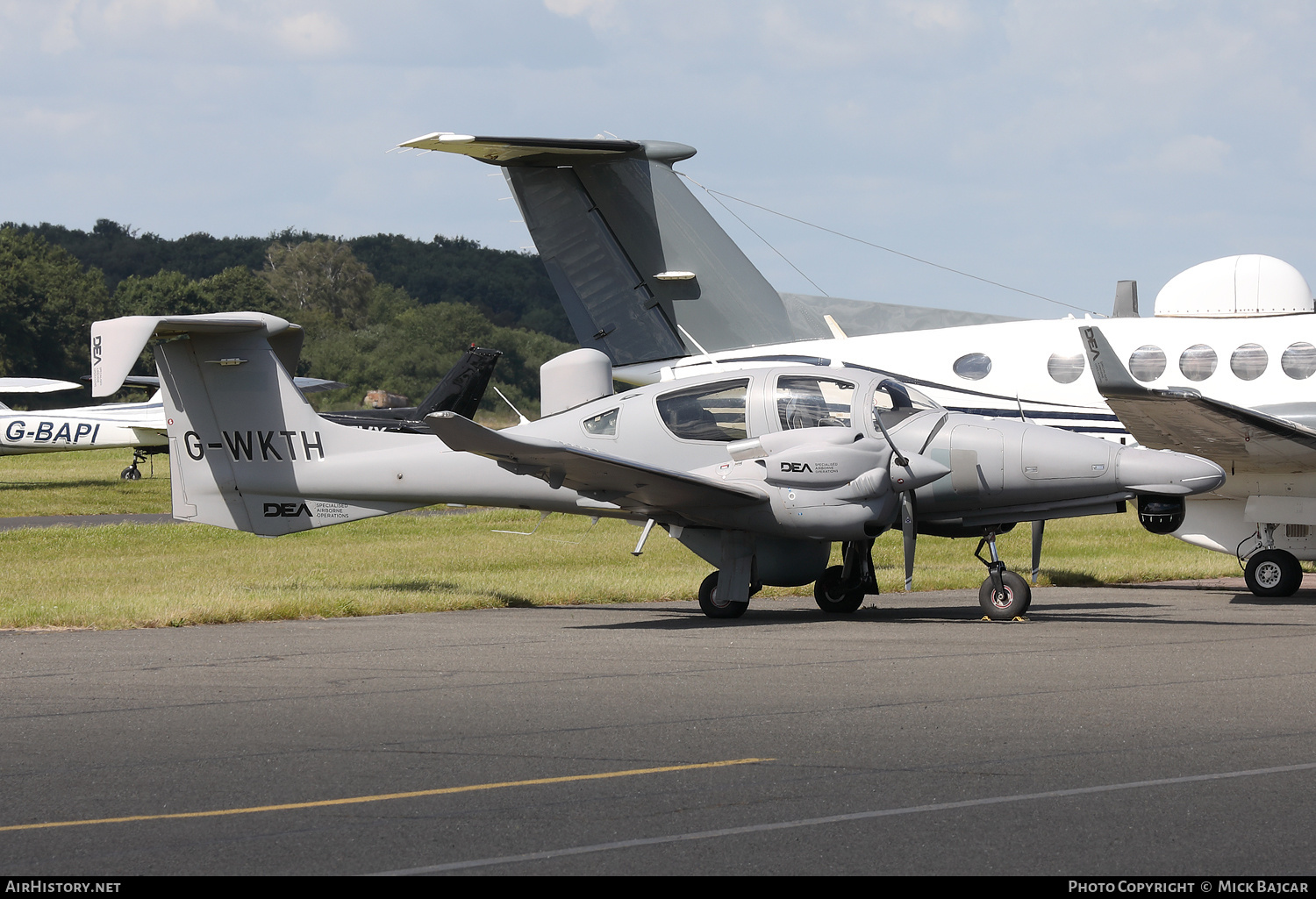 Aircraft Photo of G-WKTH | Diamond DA62 | DEA Specialised Airborne Operations | AirHistory.net #695078