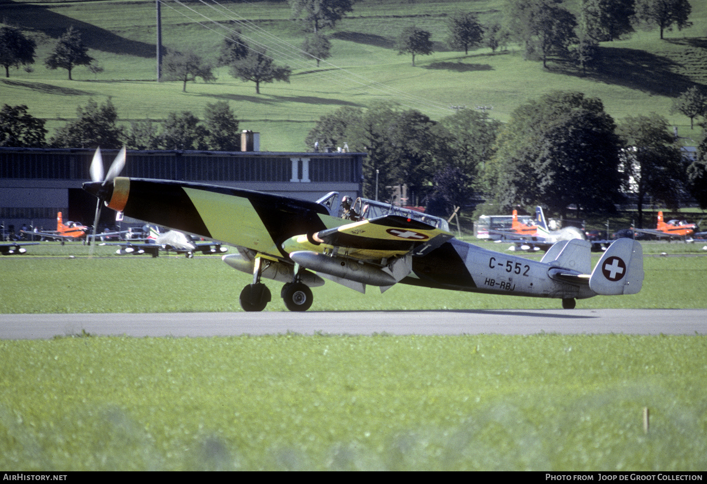 Aircraft Photo of HB-RBJ / C-552 | EKW C-3605 | Switzerland - Air Force | AirHistory.net #695080