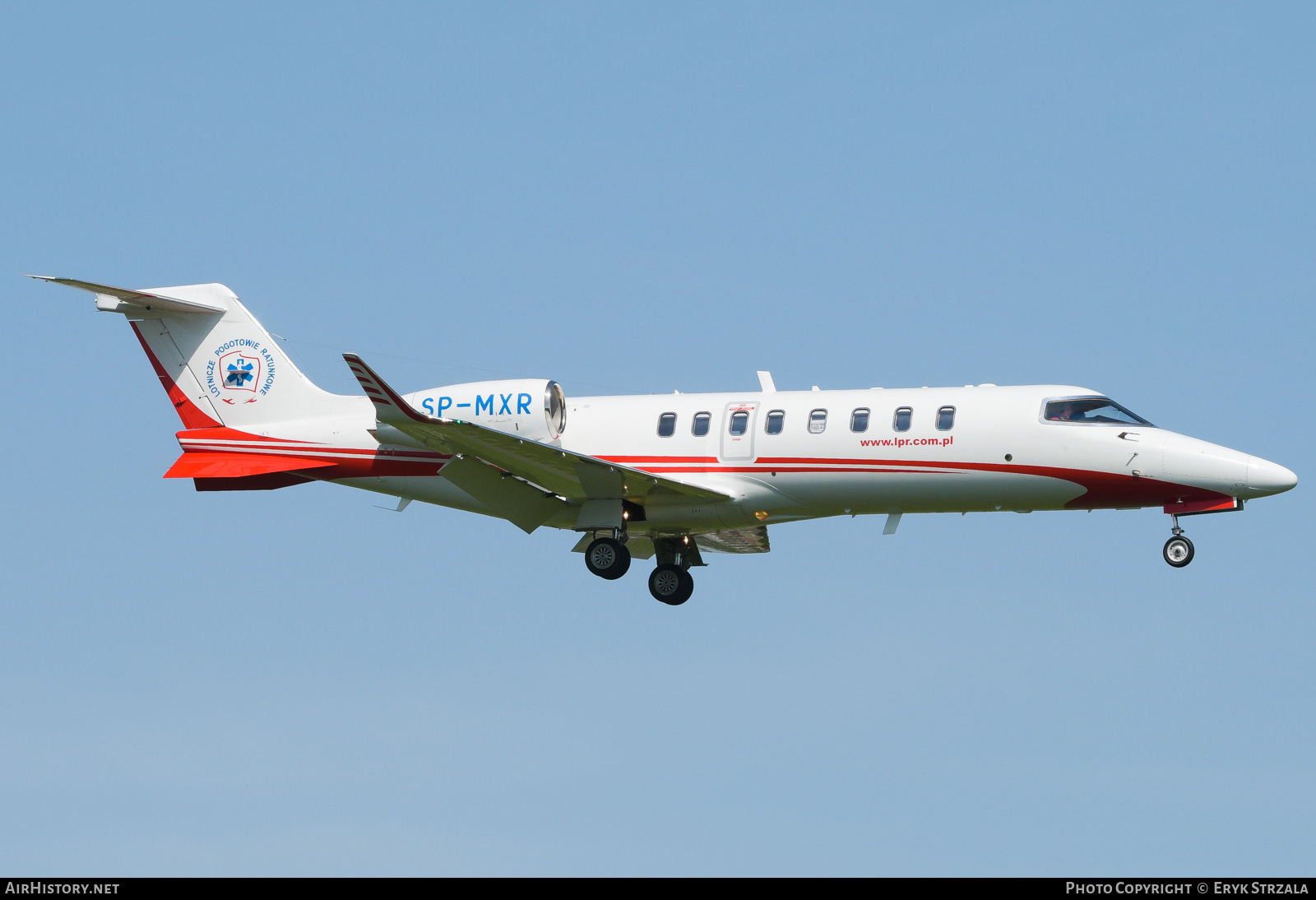 Aircraft Photo of SP-MXR | Learjet 75 | Polish Medical Air Rescue - Lotnicze Pogotowie Ratunkowe - LPR | AirHistory.net #695115
