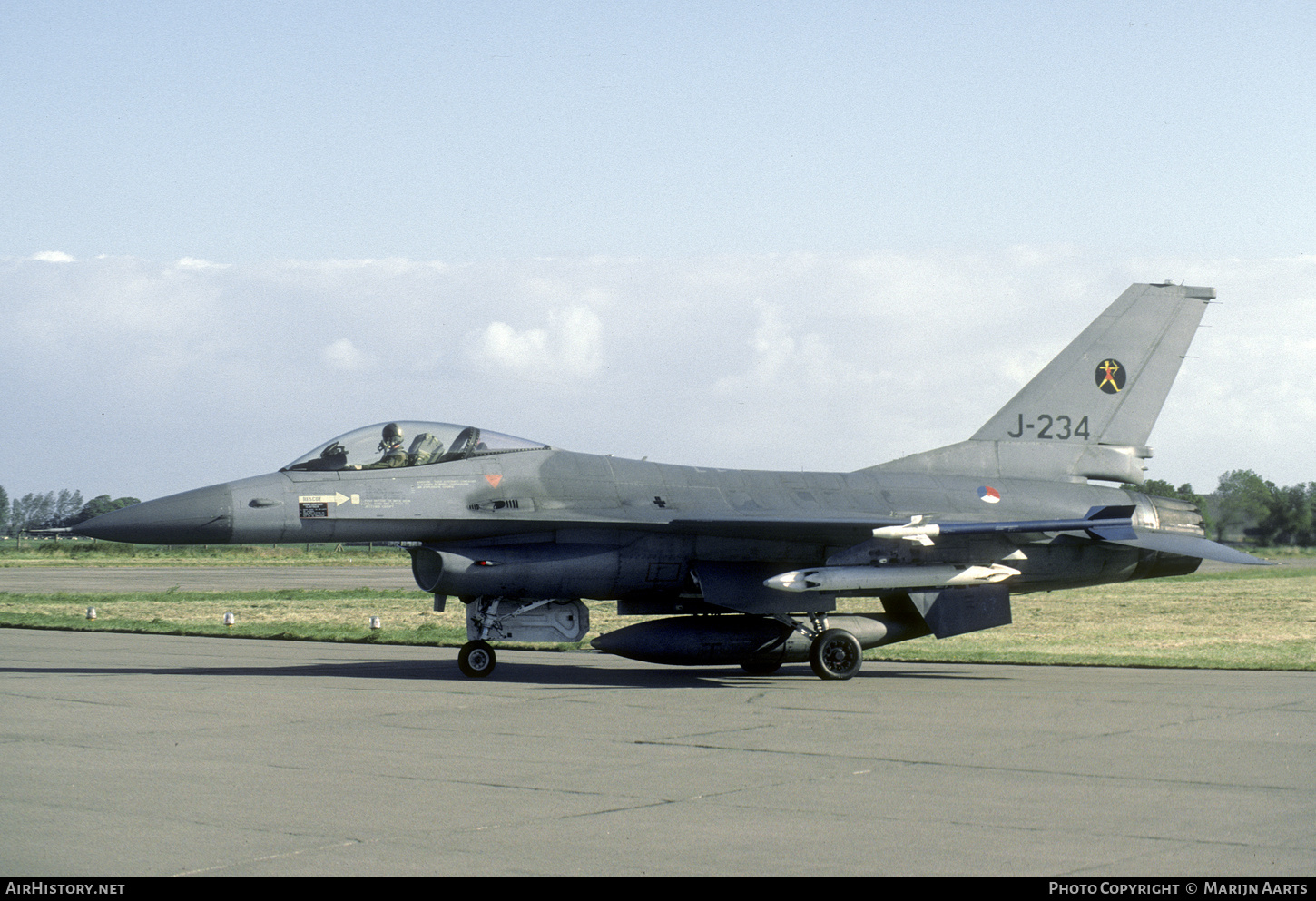 Aircraft Photo of J-234 | General Dynamics F-16A Fighting Falcon | Netherlands - Air Force | AirHistory.net #695127