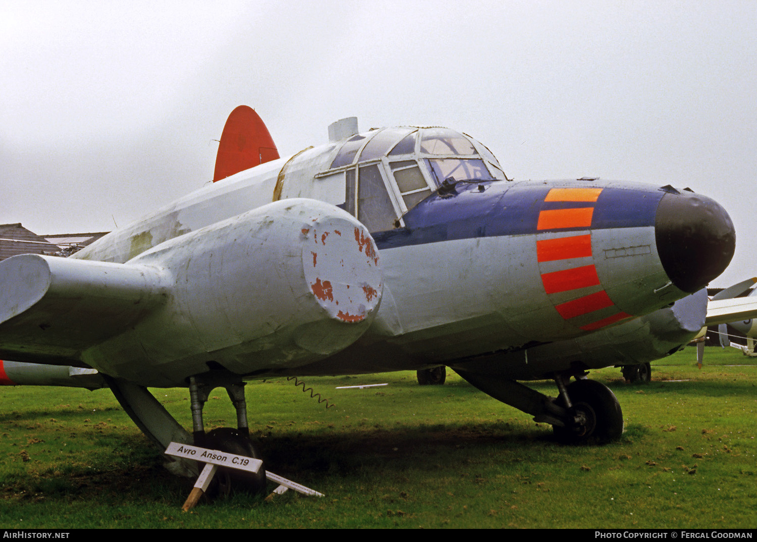 Aircraft Photo of TX235 | Avro 652A Anson C19 | UK - Air Force | AirHistory.net #695136